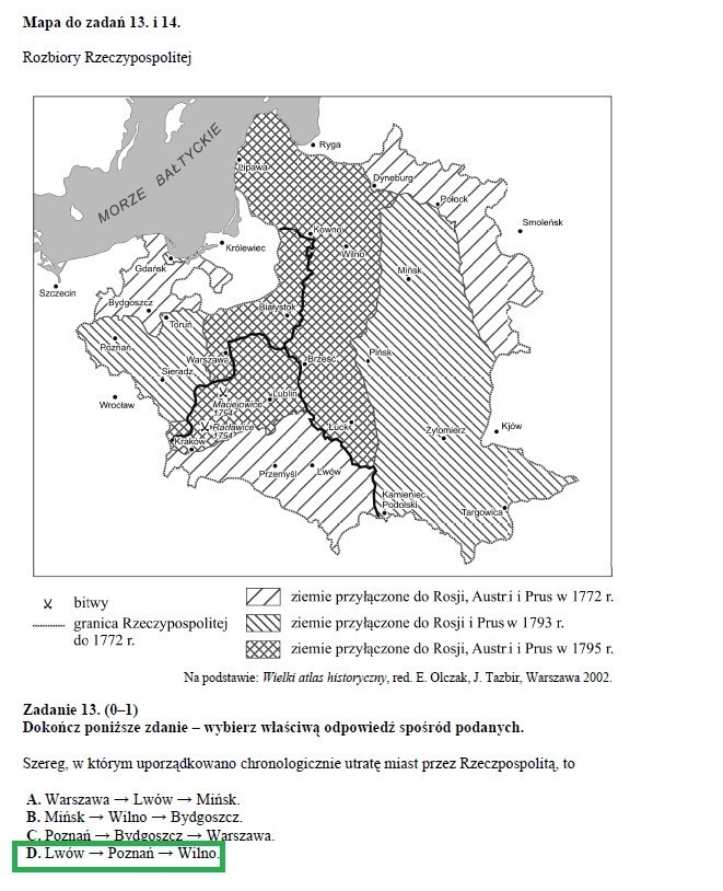 Testy gimnazjalne 2013. Test humanistyczny - HISTORIA i WOS [ARKUSZE i ODPOWIEDZI]