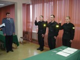 Młody narybek  aż się rwie do pracy w policji