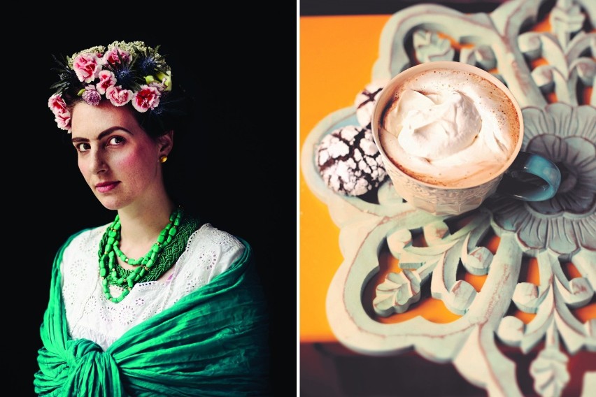 Od lewej: Marianne Pfeffer Gjengedal jako Frida Kahlo...