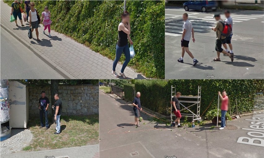 Google Street View w Strzegomiu