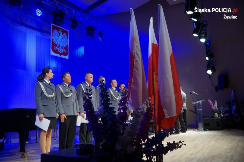 Święto policji 2017 w Żywcu. Nie zabrakło odznaczeń i wyróżnień [ZDJĘCIA]