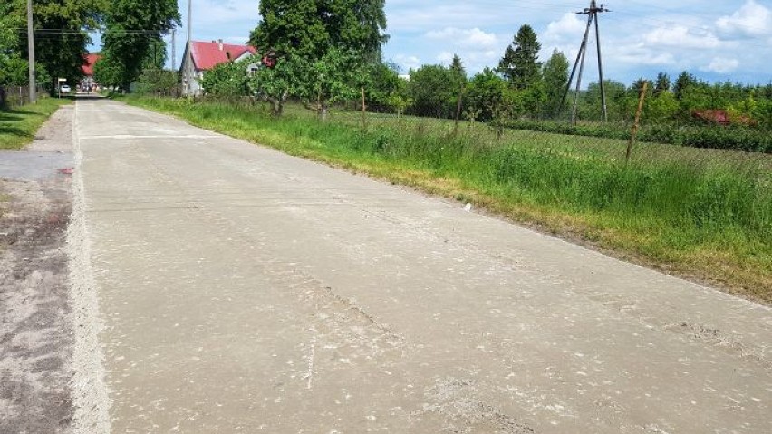 Odnowiona droga w gminie Malechowo już oddana do użytku [ZDJĘCIA]