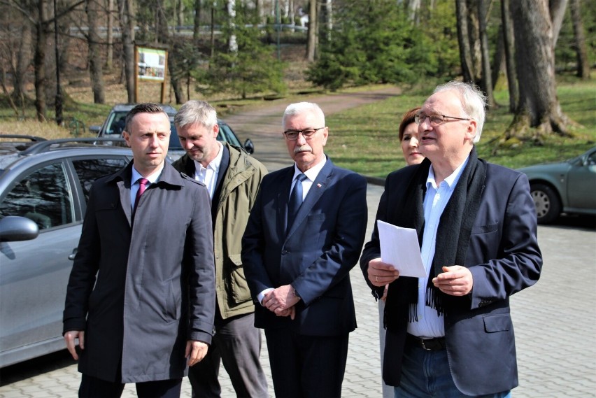 Uczestnicy spotkania w krasnobrodzkim sanatorium