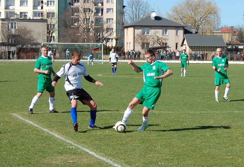 Mecz o mistrzostwo piłkarskiej V ligi: LKS Żuławy - Sokół Zblewo 1:0 (0:0)