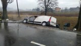 Samochód w płomieniach Bielsko: groźna kolizja, na szczęście nikt nie ucierpiał