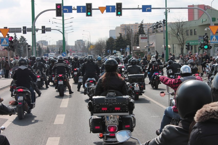 Sezon motocyklowy w Poznaniu rozpoczęty
