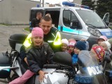 Uczniowie SP 5 z Wejherowa na policji