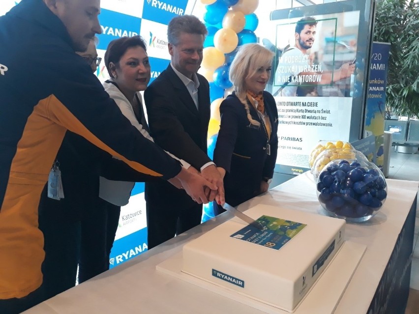 Otwarcie bazy Ryanair w Pyrzowicach 29.10.2019