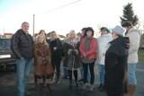 Protest mieszkańców w Bogucinie