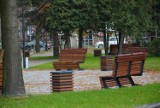 Ruda Śląska: Plac Niepodległości zmienia się na lepsze! Są już drewniane ławki i kafejka. Zobacz ZDJĘCIA z budowy