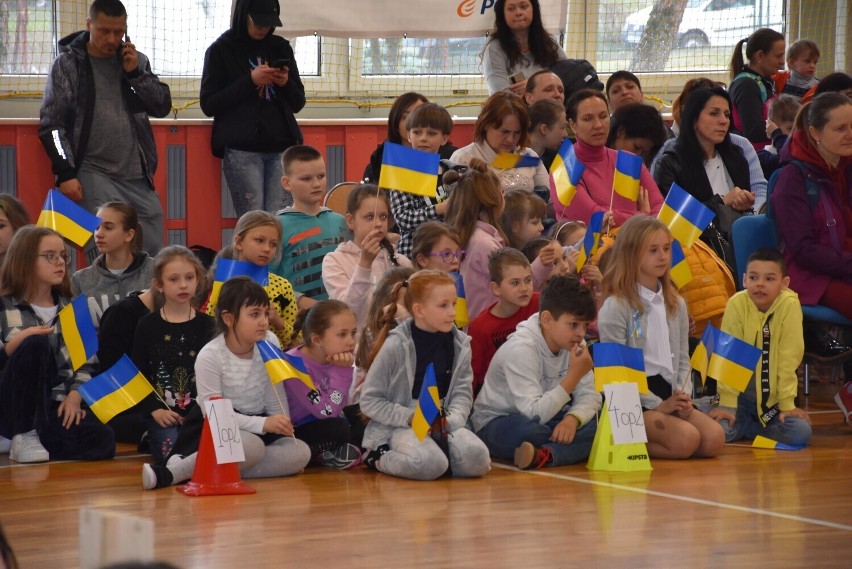 Tak wyglądało przywitania uczniów z Ukrainy w ubiegłym roku...