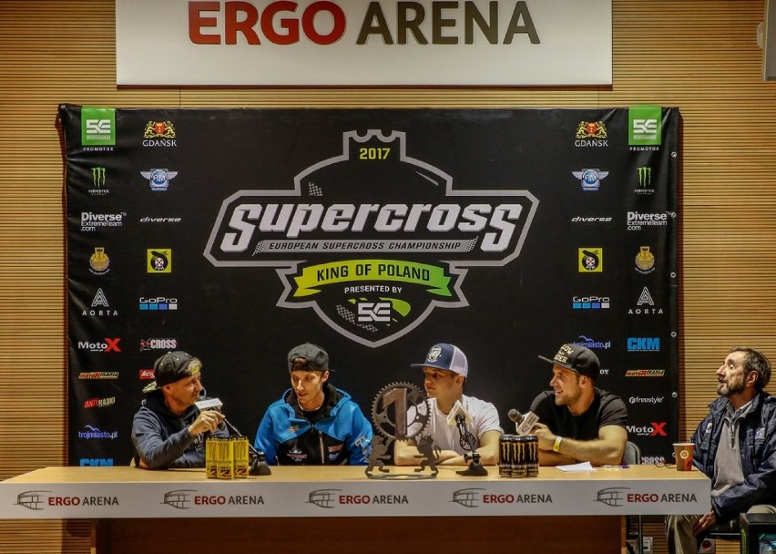W sobotę Mistrzostwa Europy Supercross w Ergo Arenie [zdjęcia]