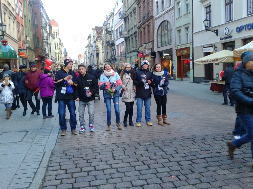 WOŚP 2014 Toruń -  Wolontariusze