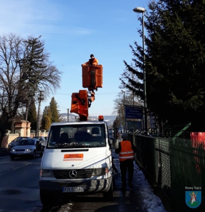 Nowy Sącz. Ulicę Rejtana oświetlać będą energooszczędne żarówki 