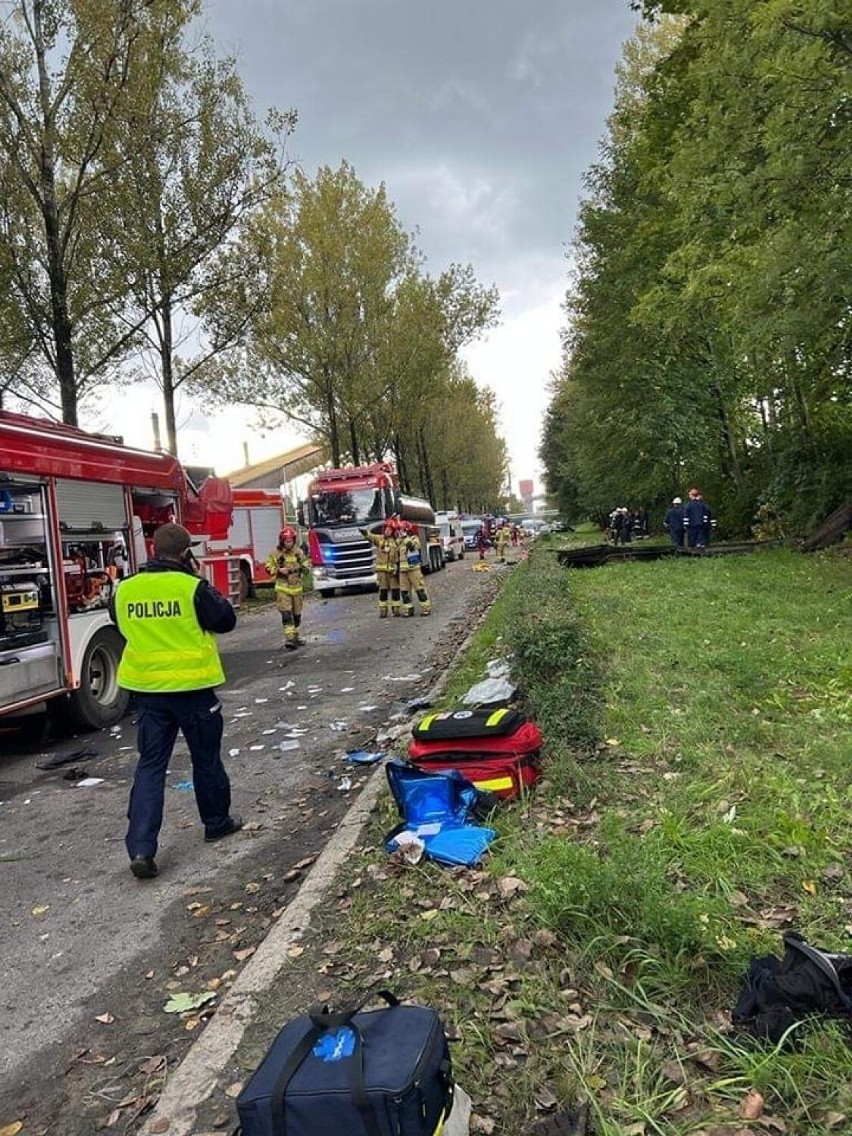 Wybuch w Dąbrowie Górniczej. Do eksplozji doszło w Koksowni Przyjaźń! Jedna osoba nie żyje