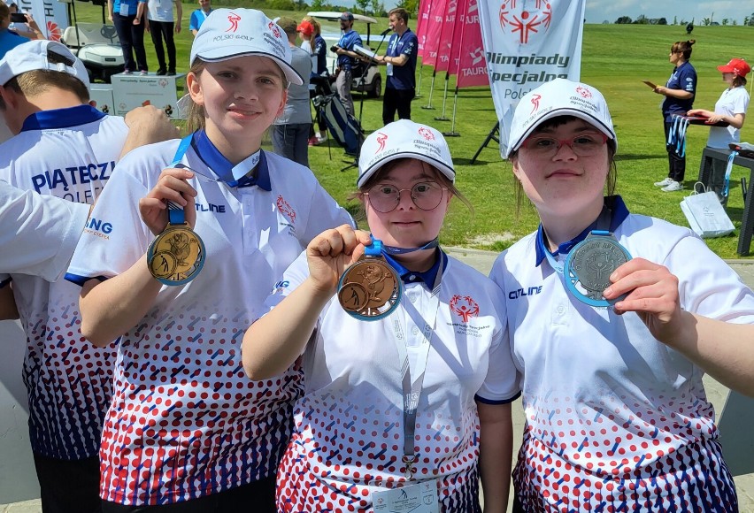 Medale golfistów z Jasła w ogólnopolskim turnieju olimpiad specjalnych