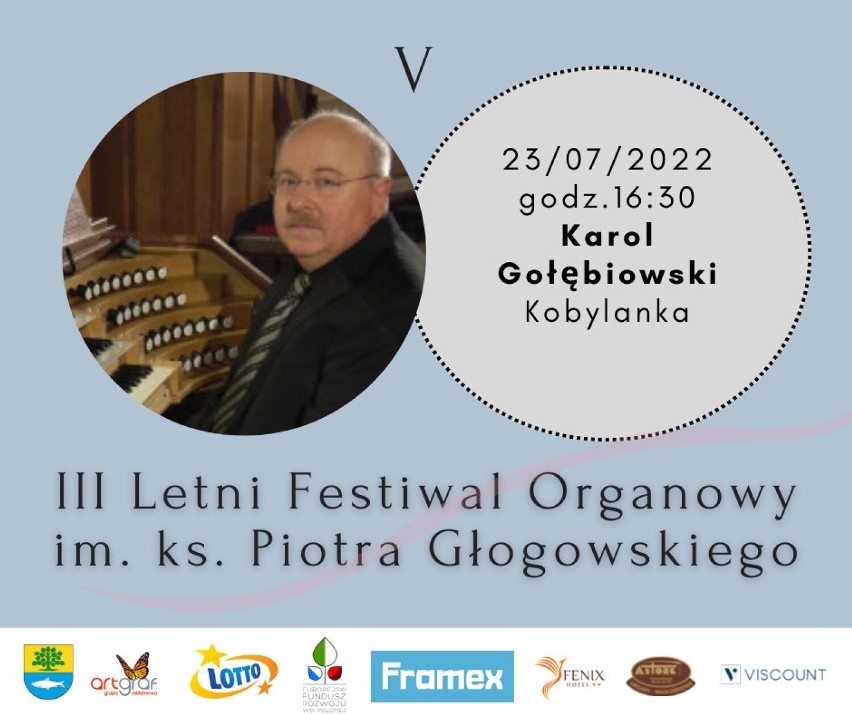 III Letni Festiwal Organowy im. księdza Piotra Głogowskiego