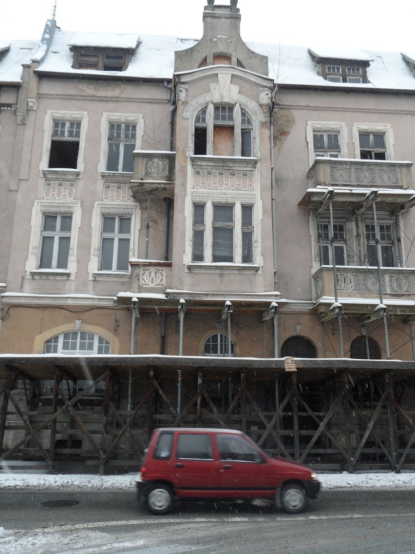 O gęsią skórkę przechodniów spacerujących po centrum Rybnika...