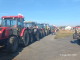 Rolnicy z powiatu lublinieckiego znów wyjechali na drogi. Protest trwa