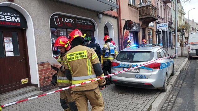 Ewakuacja trzech kamienic w centrum Bochni z powodu ulatniającego się gazu