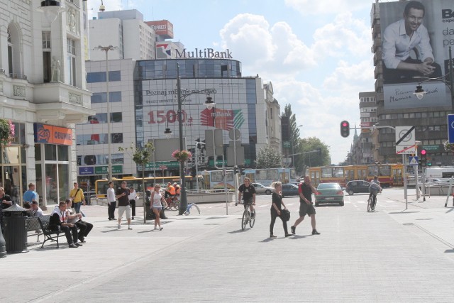 Najemcy lokali użytkowych na oddanych po remoncie odcinkach Piotrkowskiej nie zauważyli zwiększenia liczby klientów