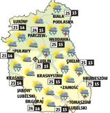 Lubelszczyzna: Progoznoza pogody na wtorek 25 czerwca