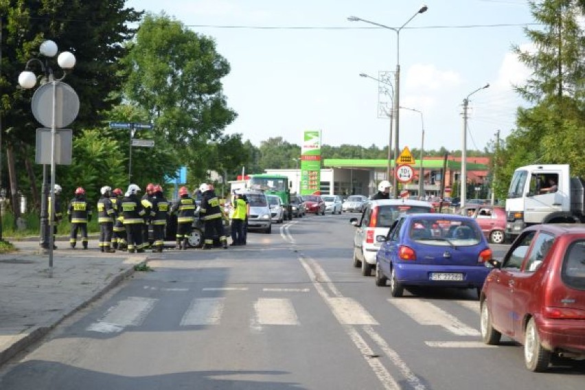 Wypadek na Hołdunowskiej w Lędzinach