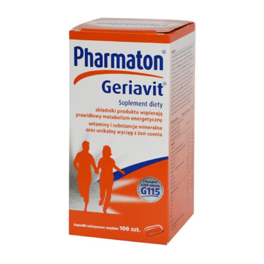 Suplement diety Pharmaton Geriavit  to starannie dobrana...