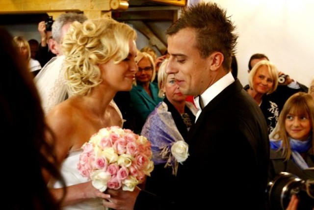 Wychowanek Pogoni Szczecin Kamil Grosicki (23 lata) ożenił się.