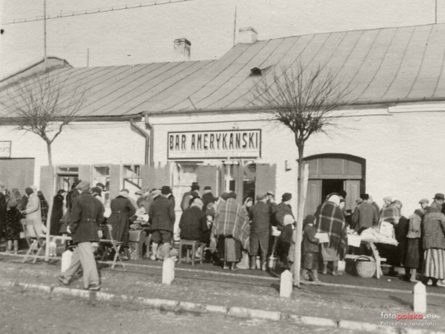 Bar Amerykański przy Placu Kościuszki w Jędrzejowie.