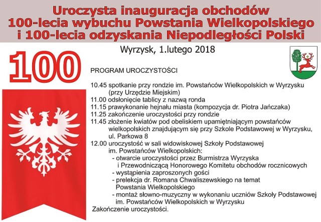 Uroczystości w Wyrzysku