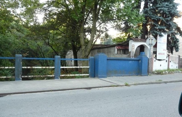 Most im. Zygmunta Sowińskiego w Zawierciu. Zdjęcie archiwalne.