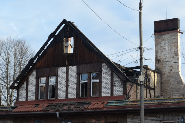 Ogromne straty po pożarze familoków w Czerwionce