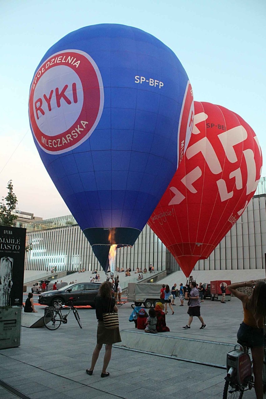 Ruszają zawody balonowe w Nałęczowie. W czwartek przed CSK w Lublinie odbyła się prezentacja 