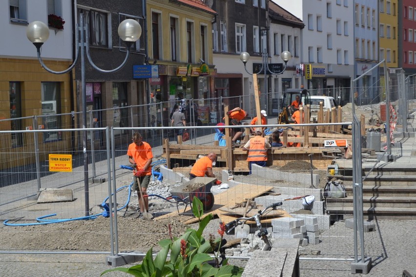 Trwa przebudowa ulicy Długiej w Raciborzu