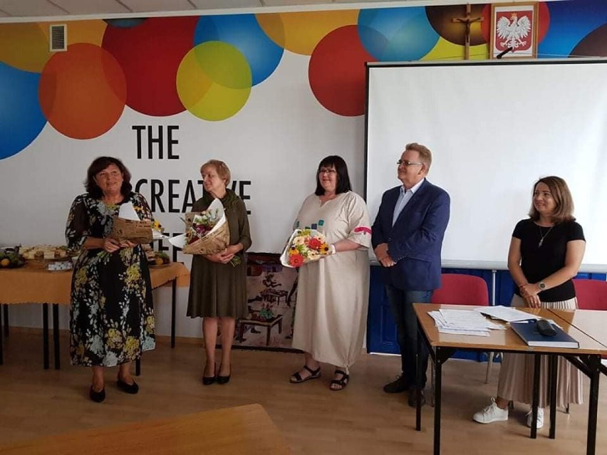 Trzy nauczycielki pożegnały się z I Liceum Ogólnokształcącym w Wieluniu 