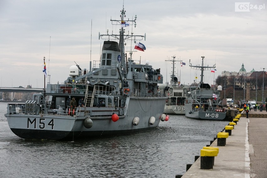 Okręty wojenne z wizytą w Szczecinie. Będzie można wejść na ich pokłady [ZDJĘCIA]