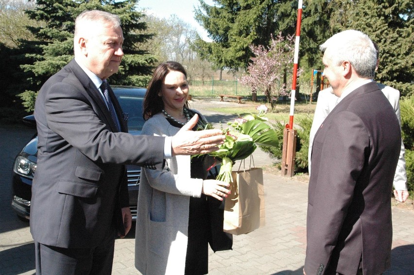 Wizyta minister Andżeliki Możdżanowskiej w Zbąszyniu....