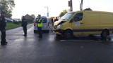 Wypadek busa w Sławkowie. Przewoził dziesięć osób [ZDJĘCIA]