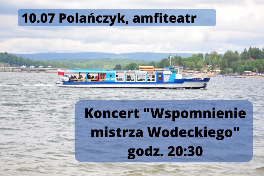 Wakacyjne imprezy nad Jeziorem Solińskim. Tego lata na scenie amfiteatru w Polańczyku wystąpią m.in. Roksana Węgiel i kabaret Smile