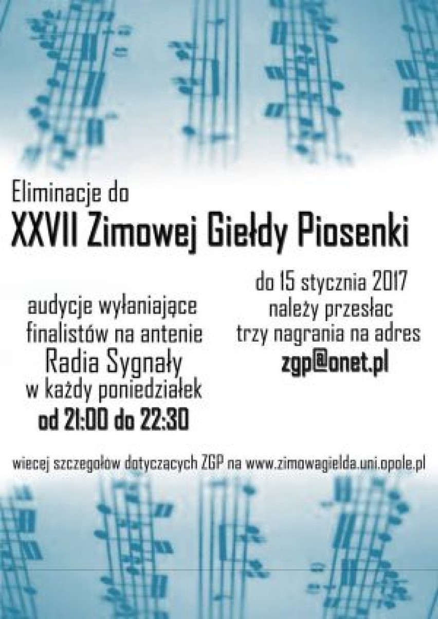 XVII Zimowa Giełda Piosenki.