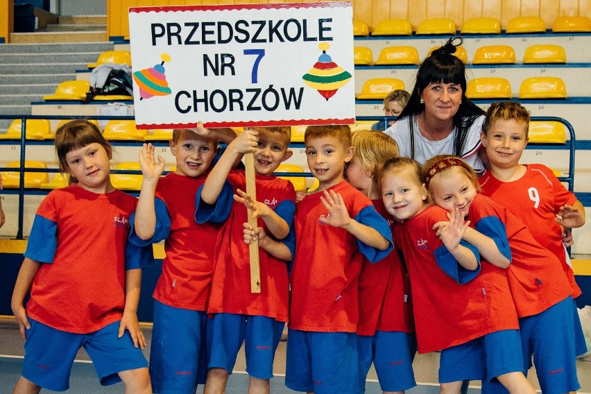 Spartakiada Przedszkolaka 2018 w Chorzowie ZDJĘCIA
