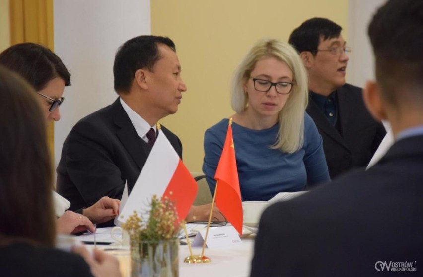 Delegacja z Chin z prowincji Shanxi  gościła w Ostrowie Wielkopolskim