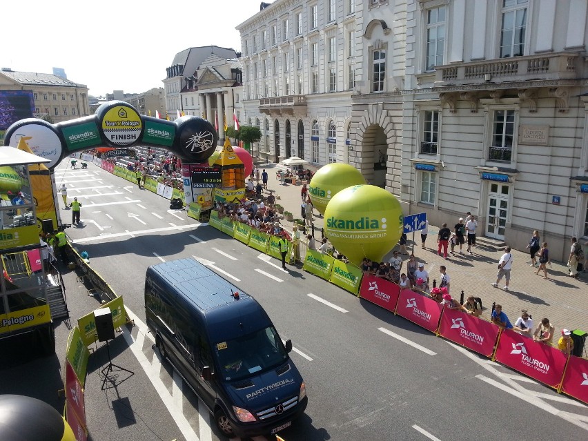 Tour de Pologne 2014. Etap Toruń - Warszawa. Zobacz mapy...