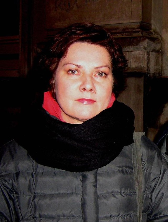 Agnieszka Kotulanka, odtwórczyni roli Krystyny Lubicz