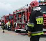 Pożar na Grochowie. Zobacz wideo z akcji strażaków