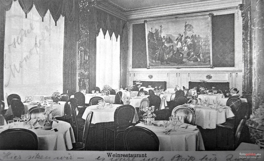 Otwarty w 1892 roku hotel Monopol od razu cieszył się...