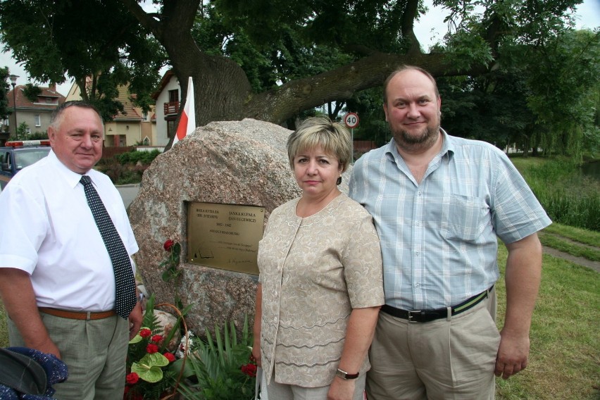 Michał Alaksiejczyk (od lewej) i jego żona, oraz Igor...