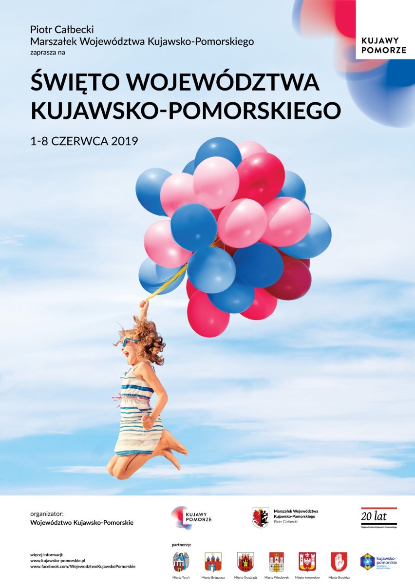 Święto województwa Kujawsko-Pomorskiego 2019. Program imprez i koncertów