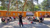 XIV Międzypowiatowy Obóz Szkoleniowo-Wypoczynkowy Młodzieżowych Drużyn Pożarniczych w Brennie (2022). Młodzież szkoliło się do roli strażaka